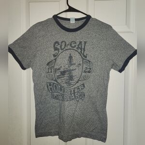 Socal Hollister Small Grey Tshirt